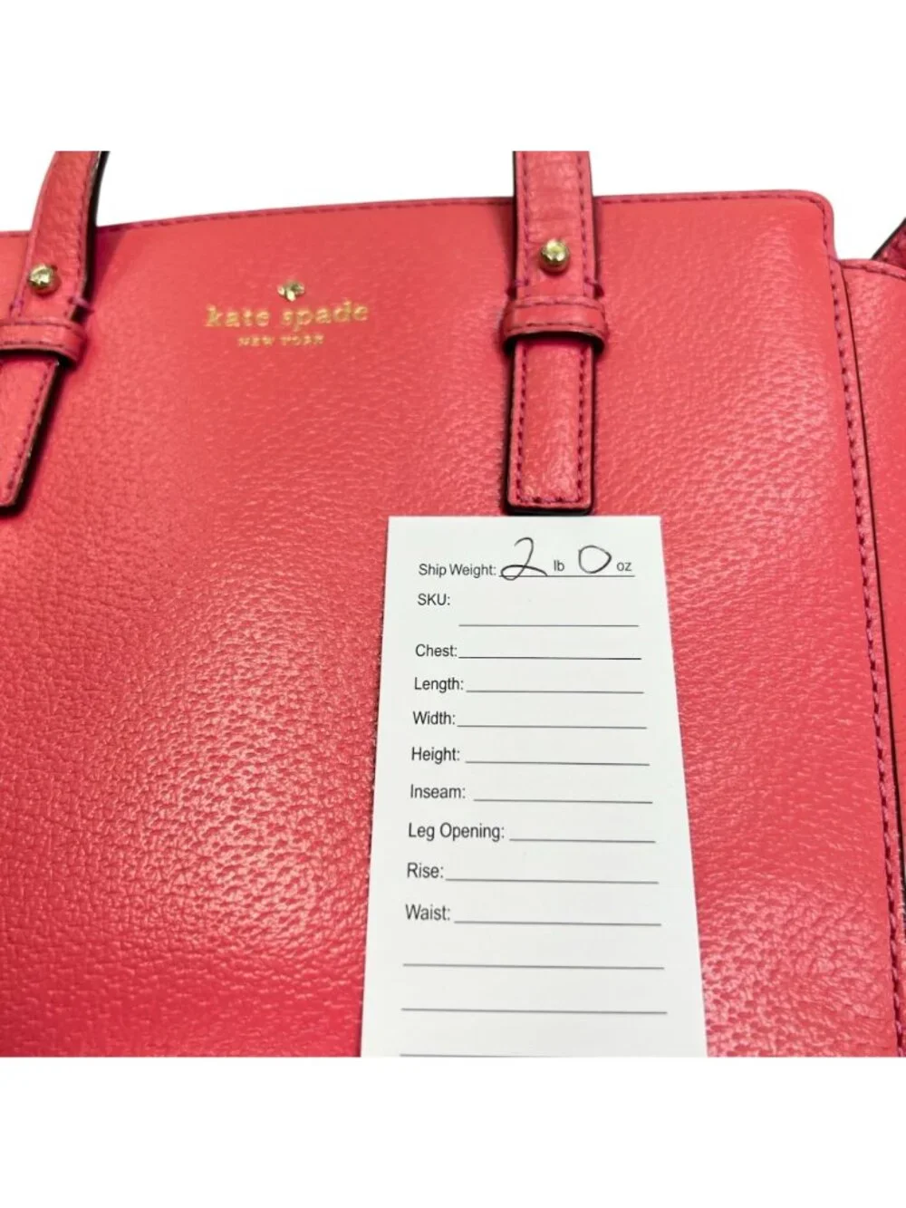 Kate Spade Grand Street Small Hayden Satchel Crossbody Radish Pink